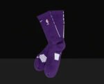 ELITE Mid-Length Socks - Black/White - Image 2