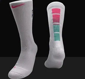 ELITE Mid-Length Socks - Black/White
