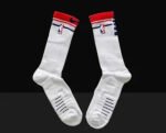 ELITE Mid-Length Socks - Black/White - Image 2