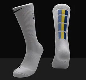ELITE Mid-Length Socks - Black/White