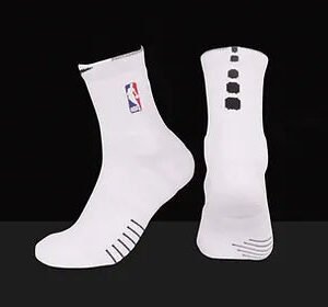 ELITE Mid-Length Socks - Black/White
