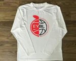 EYBL Peach Jam White Compression Long Sleeve - Image 2