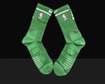 ELITE Mid-Length Socks - Black/White - Image 2
