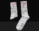 ELITE Mid-Length Socks - Black/White - Image 2