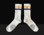 ELITE Mid-Length Socks - Black/White - Image 2