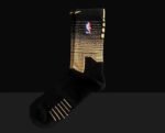 ELITE Mid-Length Socks - Black/White - Image 2