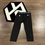 Elite Pro Black Compression Tights